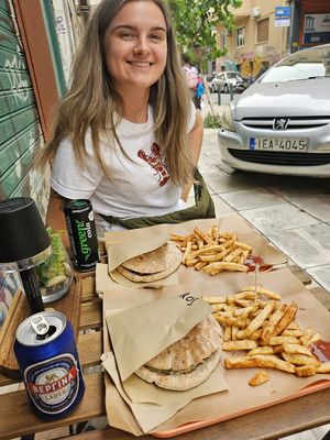   at Handwich in Athens