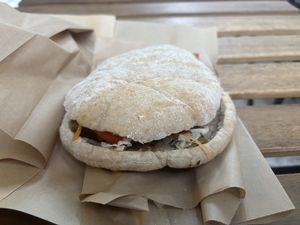   at Handwich in Athens