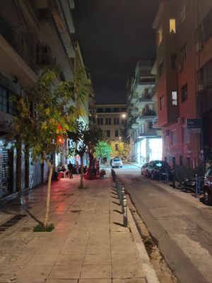 Street view at Handwich in Athens