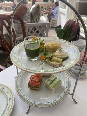   at Afternoon Tea at Mount Nelson - Belmond Hotel in Cape Town