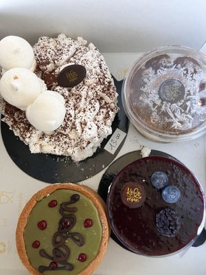 Pastries  at Ko.bo Vegan in Milan