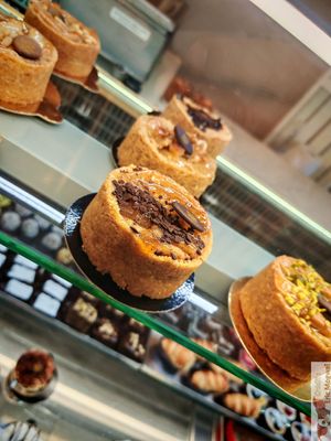 Cake at Ko.bo Vegan in Milan