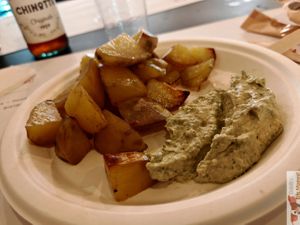Potatoes at Ko.bo Vegan in Milan