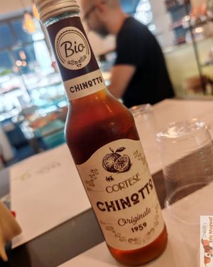 Oranic limonade at Ko.bo Vegan in Milan