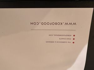   at Ko.bo Vegan in Milan