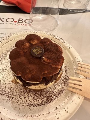 Tiramisu   at Ko.bo Vegan in Milan