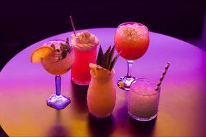 New cocktails  at New Freedom Cakes Cafe in Madrid