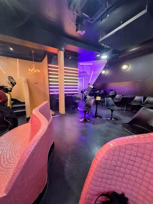 Interior at New Freedom Cakes Cafe in Madrid