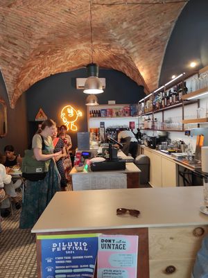 Inside at Cìciri in Brescia