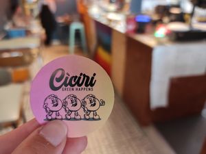 Logo at Cìciri in Brescia