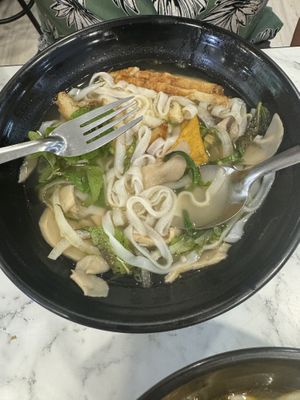 ‘Chicken’!   at VeganPho - Lucky Plaza in Central Singapore