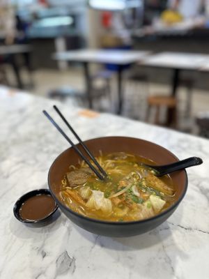 Spicy Beef Noodles   at VeganPho - Lucky Plaza in Central Singapore