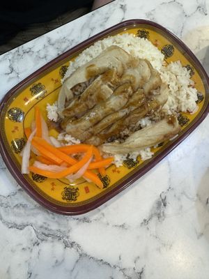 Chicken plate  at VeganPho - Lucky Plaza in Central Singapore