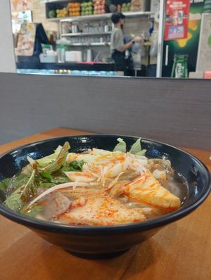 Spicy Beef Noodle at VeganPho - Lucky Plaza in Central Singapore