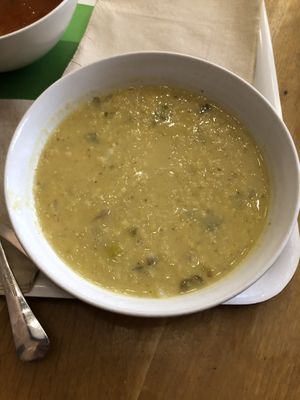 Asian lentil soup  at Supa Star 2 in Sofia