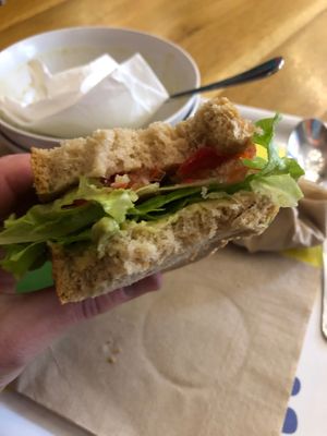 Guacamole sandwich  at Supa Star 2 in Sofia