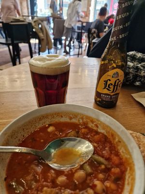 Chickpea tomato vegan at Supa Star 2 in Sofia