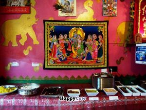 interior at Krishnaa's in Zurich