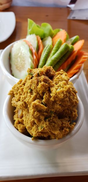 Appetizer at Rasayana Raw Food Cafe in Bangkok