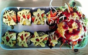 Maki at Rasayana Raw Food Cafe in Bangkok
