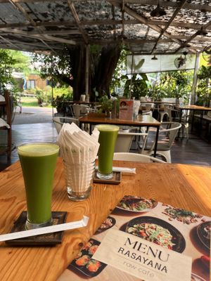   at Rasayana Raw Food Cafe in Bangkok