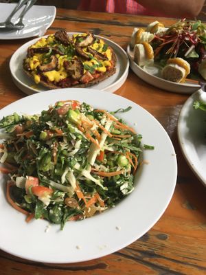 Tastiest Salad 🥗   at Rasayana Raw Food Cafe in Bangkok