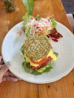   at Rasayana Raw Food Cafe in Bangkok