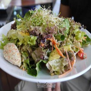Rasayana Salad at Rasayana Raw Food Cafe in Bangkok