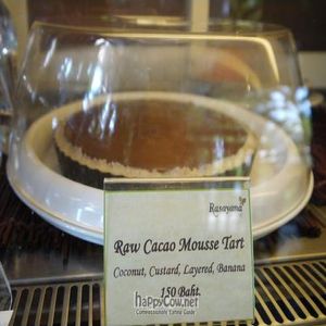 Cacao Mousse at Rasayana Raw Food Cafe in Bangkok
