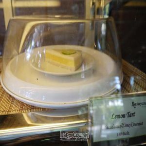 Lemon Tart at Rasayana Raw Food Cafe in Bangkok
