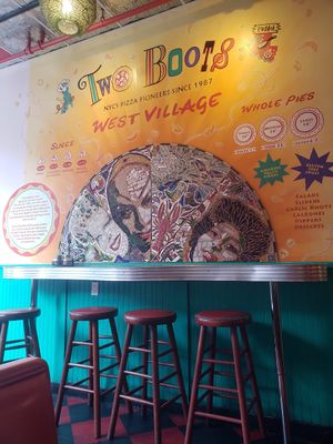  at Two Boots - West Village in New York City