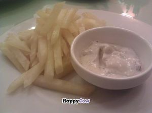 raw fries at Secrets of Raw at Secret of Raw in Prague