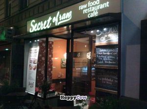 Entrance Secret Of Raw in Prague, Czech Republic. at Secret of Raw in Prague