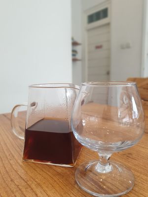 One of their rare beans from Ethiopia at Core Coffee Lab and Retail in Kuta