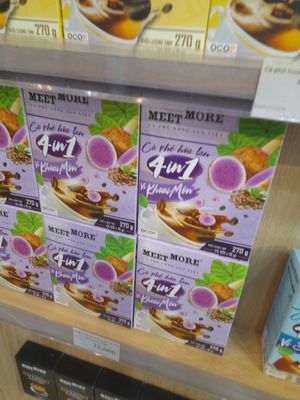 Vegan coffee at Chay Tốt Market - 297-299 Âu Cơ in Ho Chi Minh City