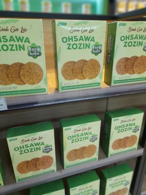 Vegan snacks at Chay Tốt Market - 297-299 Âu Cơ in Ho Chi Minh City