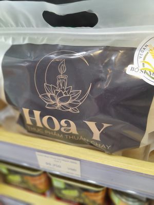 Vegan products at Chay Tốt Market - 297-299 Âu Cơ in Ho Chi Minh City