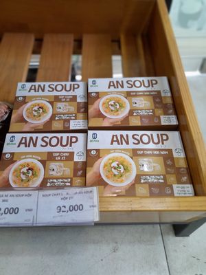 Vegan soup at Chay Tốt Market - 297-299 Âu Cơ in Ho Chi Minh City