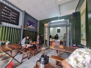 Inside at Tiệm Chay in Da Lat