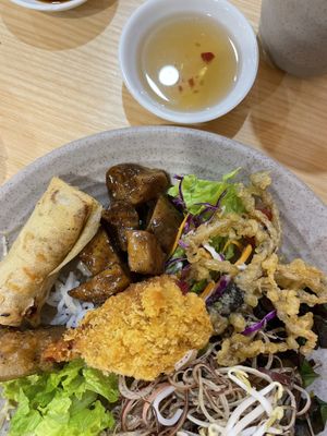 Best vegan fish sauce of my life  #Veganuary at Homie Vegan in Hanoi