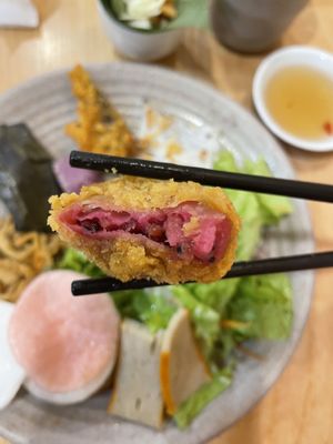 Deep fried   at Homie Vegan in Hanoi