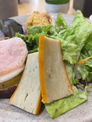 Vegan beef  at Homie Vegan in Hanoi