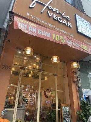   at Homie Vegan in Hanoi