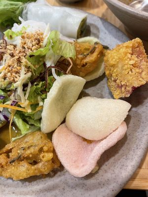 Vegan chips   at Homie Vegan in Hanoi