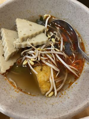 Bun rieu  at Homie Vegan in Hanoi