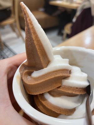 Coconut chocolate   at Homie Vegan in Hanoi