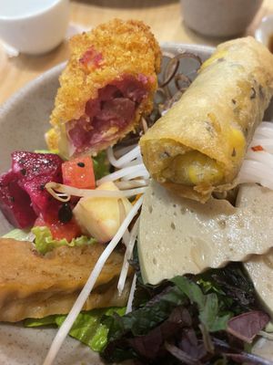 Bun cha Gio built my own  at Homie Vegan in Hanoi