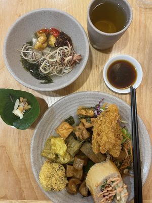 Amazing food and the most amazing peoplee  at Homie Vegan in Hanoi