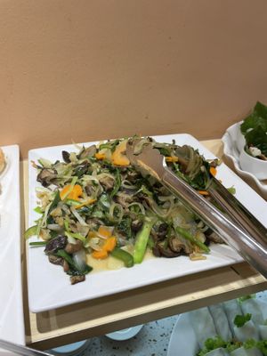 Stir fry   at Homie Vegan in Hanoi