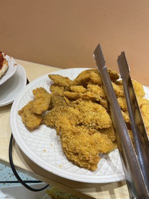 Sweet potato crispy and yum  at Homie Vegan in Hanoi